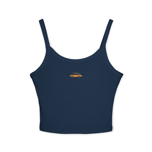 Porsche With Surfboard Crop Top